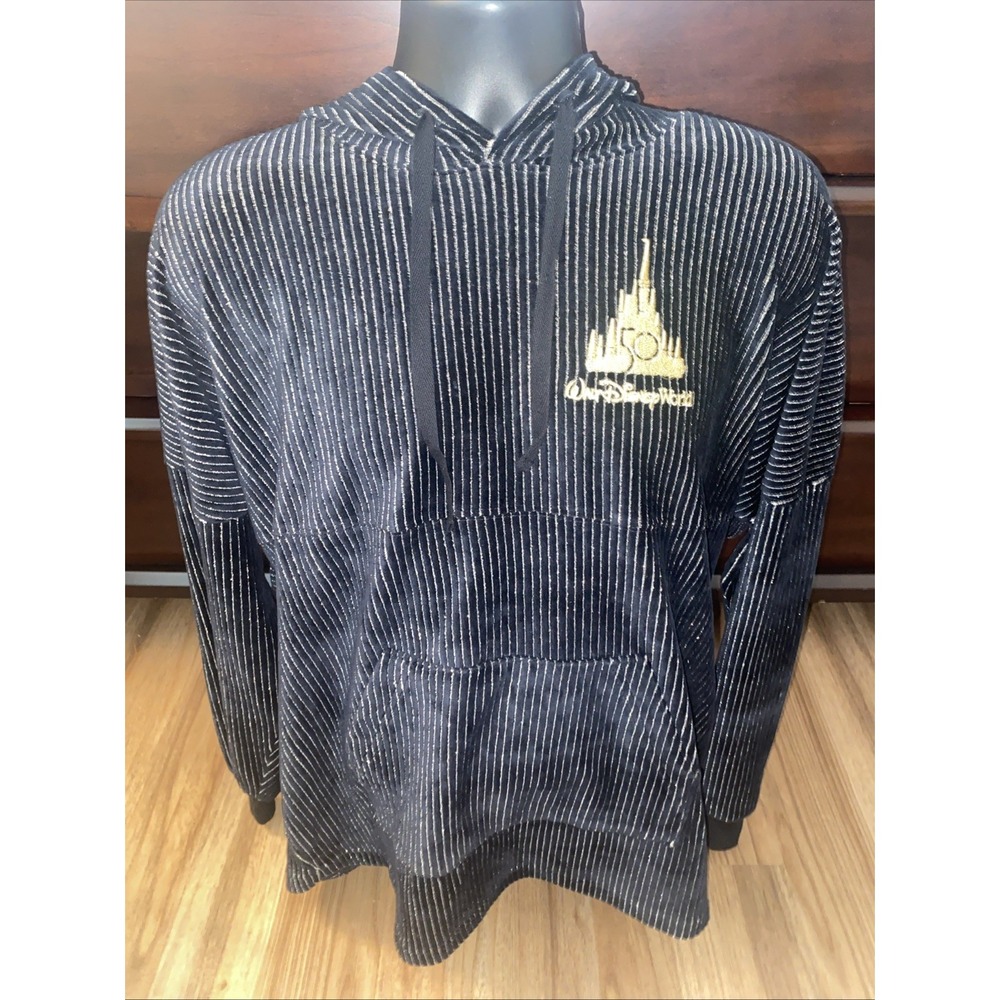 Walt Disney World 50th Anniversary Celebration Luxe Hoodie Spirit Jersey 2021 L